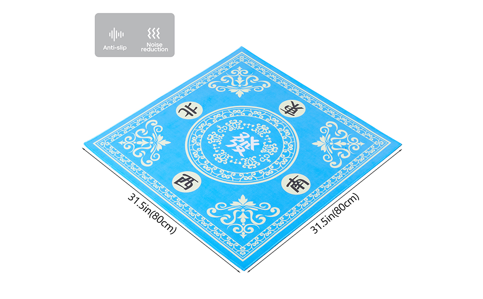 Mahjong Mat Game Table Mat Suitable for Mahjong Tile Game
