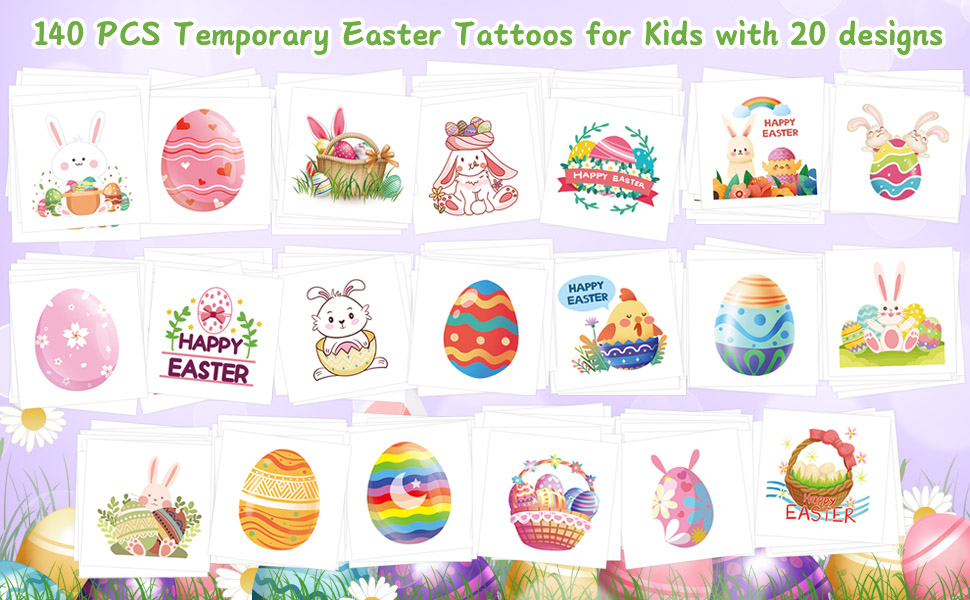 Easter Tattoos for Kids