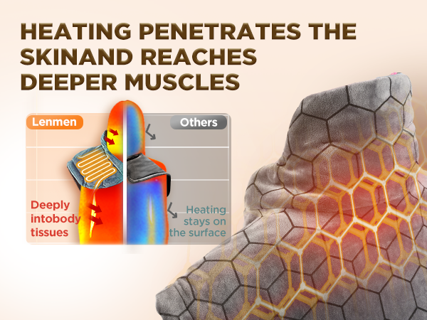 Heating Penetrates The Skin And Reaches Deeper Muscles