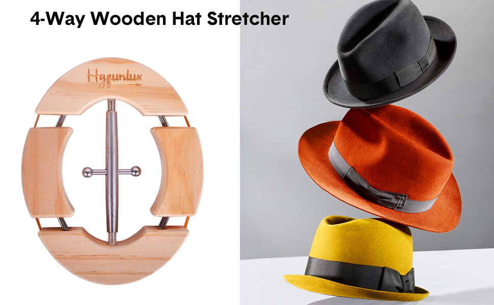 Hat Stretcher for Fitted Hats,for Baseball Caps,Cowboy Hat Stretcher for Man,Hat Jack Stretcher