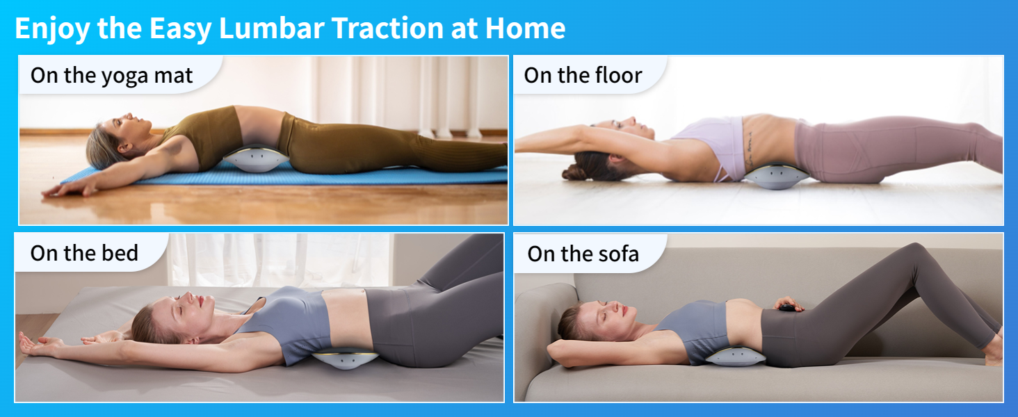 Enjoy the Easy Lumbar Traction at Home