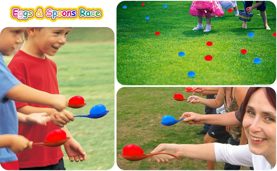 Skidwedy Potato Sack Race Bags for Kids 37, Outdoor Games for Kids and Family, Ring