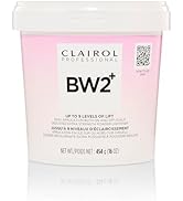 Clairol Professional BW2+ Extra Strength Powder Lightener, Up to 9 Levels of Lift for Hair Highli...