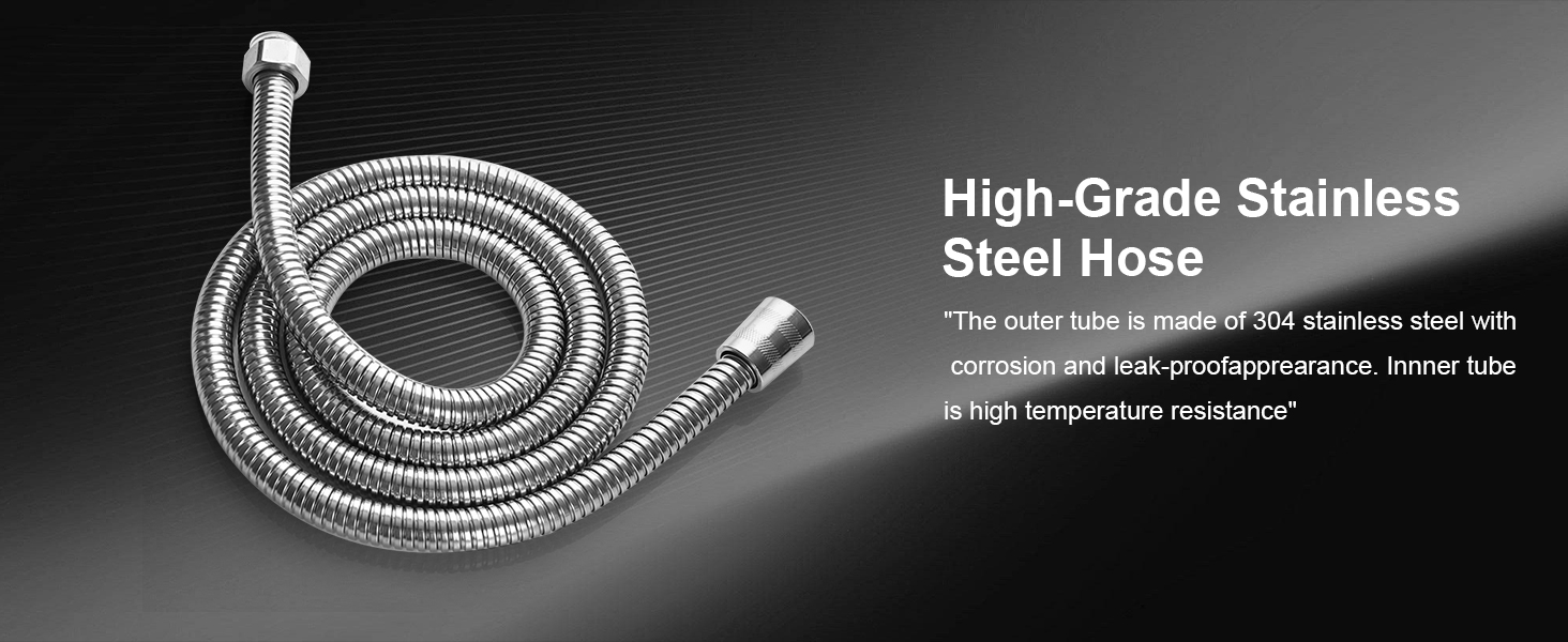 Jafeton rainfall shower head with handheld spray combo 12"