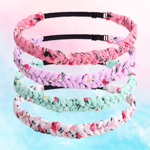 Adjustable Braided Headbands