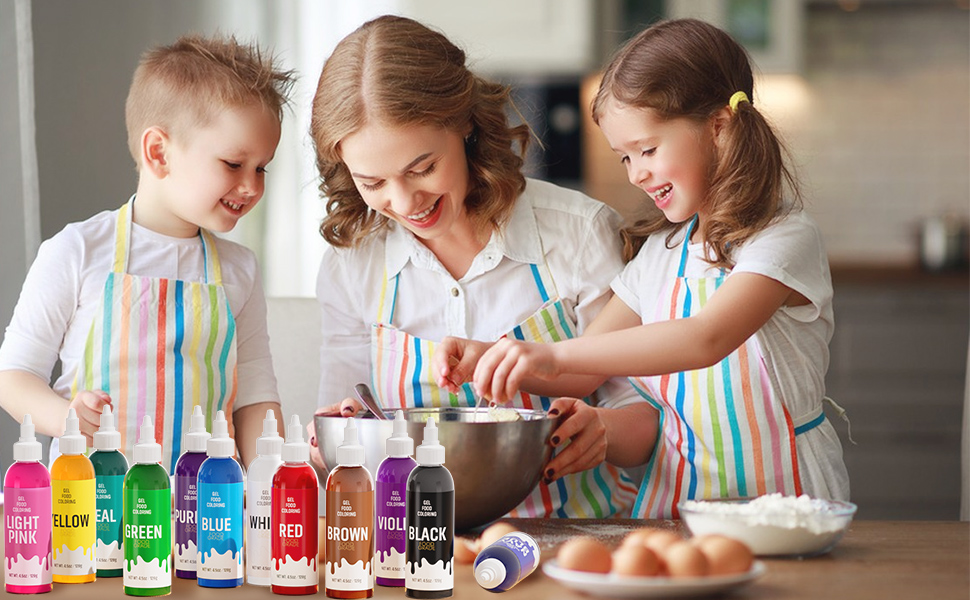 Food Coloring Gel for Baking, 128g Cake Food Coloring High