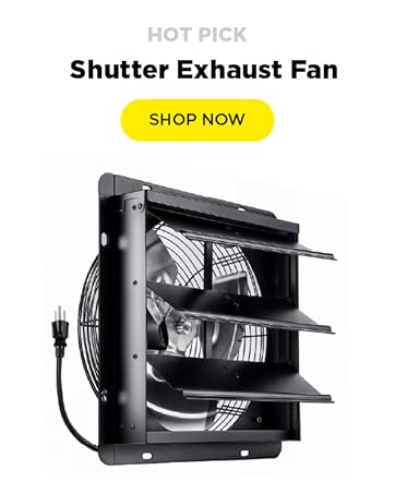 Amazon.com - InoKraft Shutter Exhaust Fan with Wireless