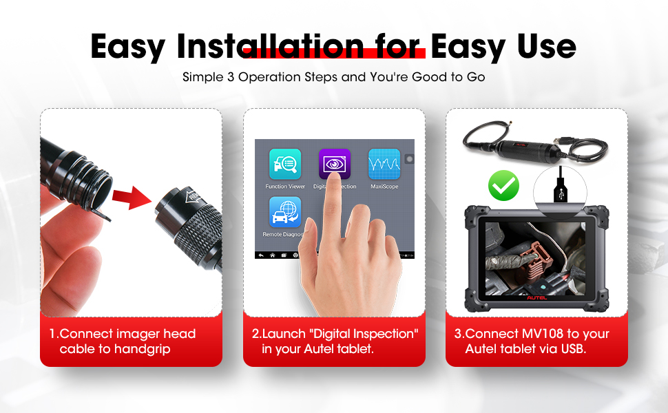 4-MV105 Digital Inspection Camera