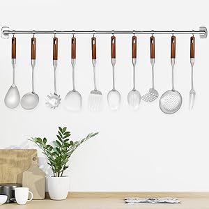stainless cooking utensils set