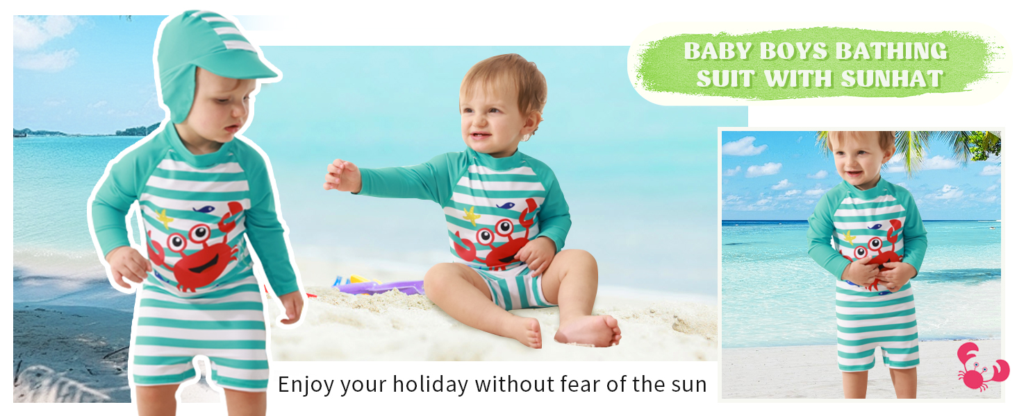 baby boy rash guard