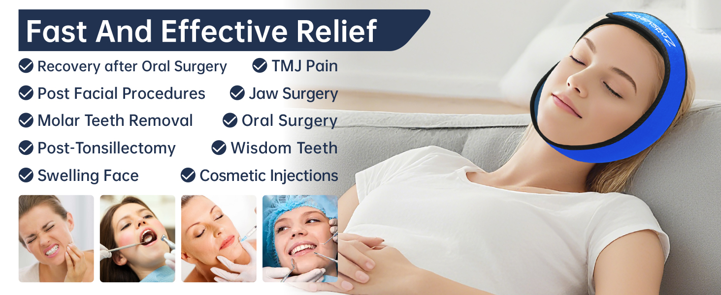 facial ice pack wrap