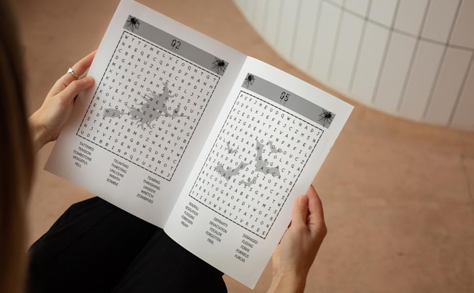 word search halloween book