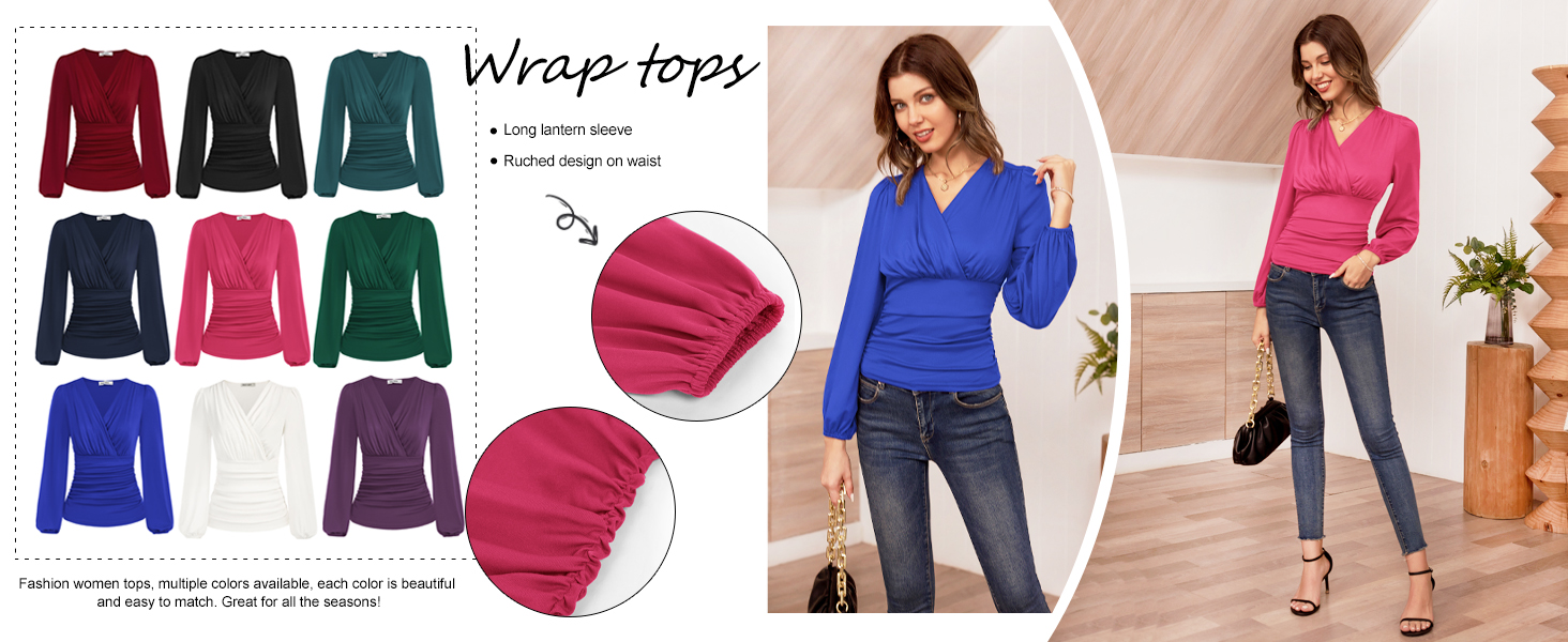 wrap tops