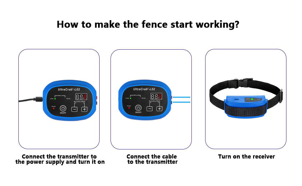 UltraCrab Transmitter for Electric Dog Fence Underground
