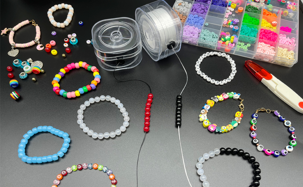 elastic cord bracelets