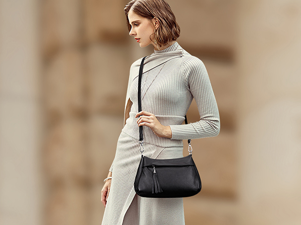 leather crossbody purses for women