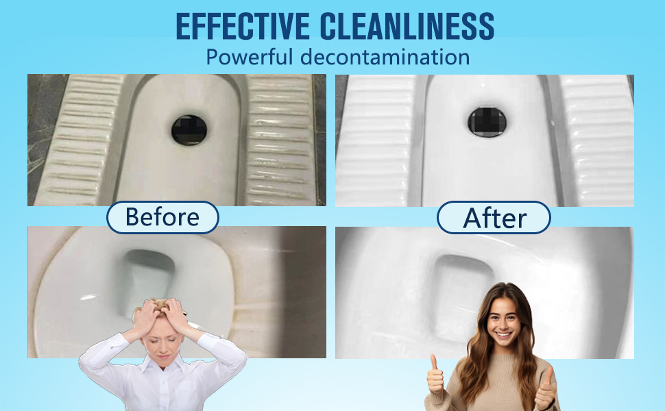 2Pcs Foam Toilet Cleaner