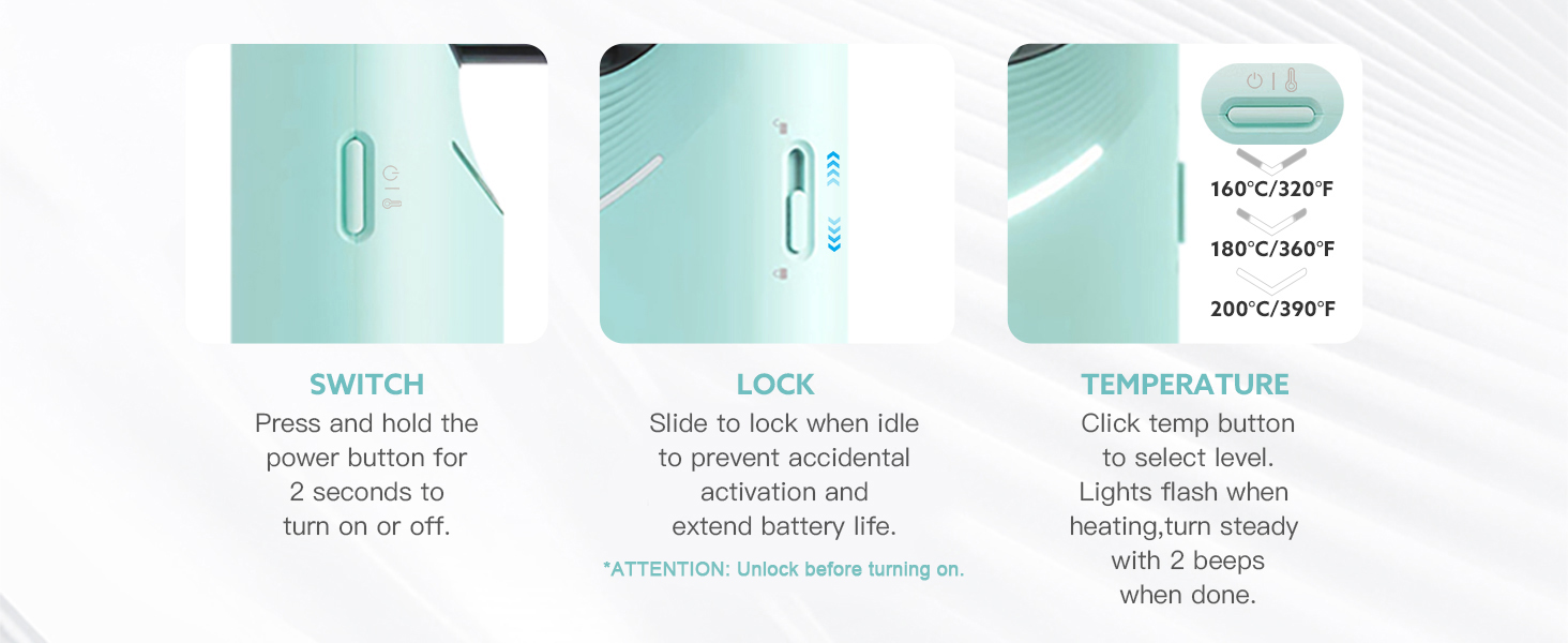 portable hair straightener