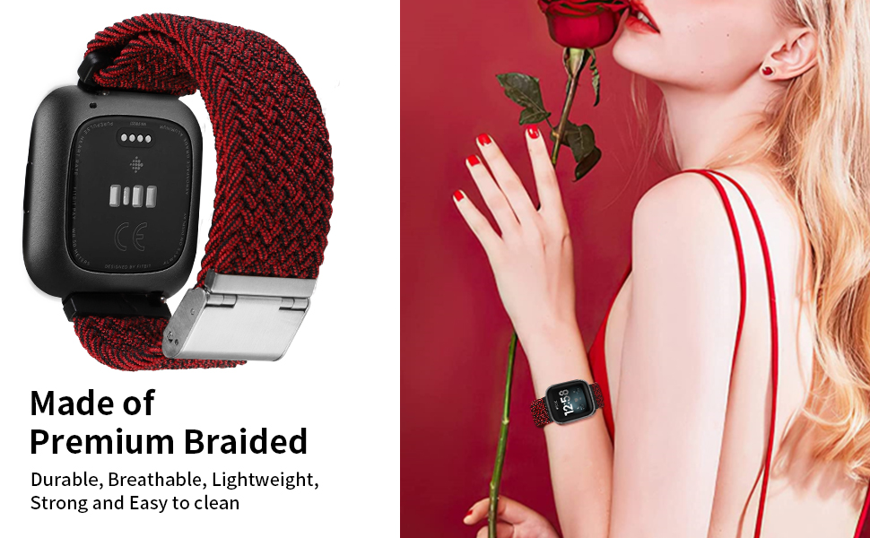 YASPARK Strap Compatible with Fitbit Versa 2 Straps/Fitbit Versa