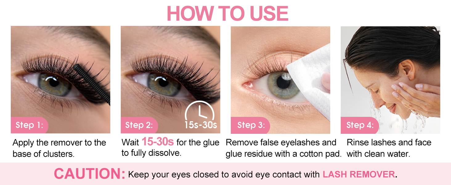 EYE LASH REMOVER FOR DIY LASHES