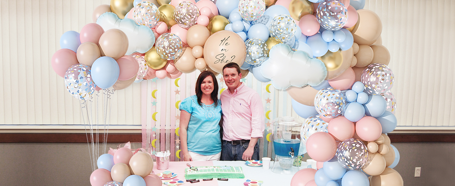 gender reveal decorations