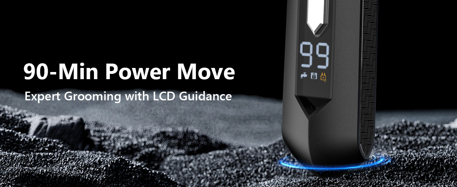 90-Min Power Move Expert Grooming with LCD Guidance
