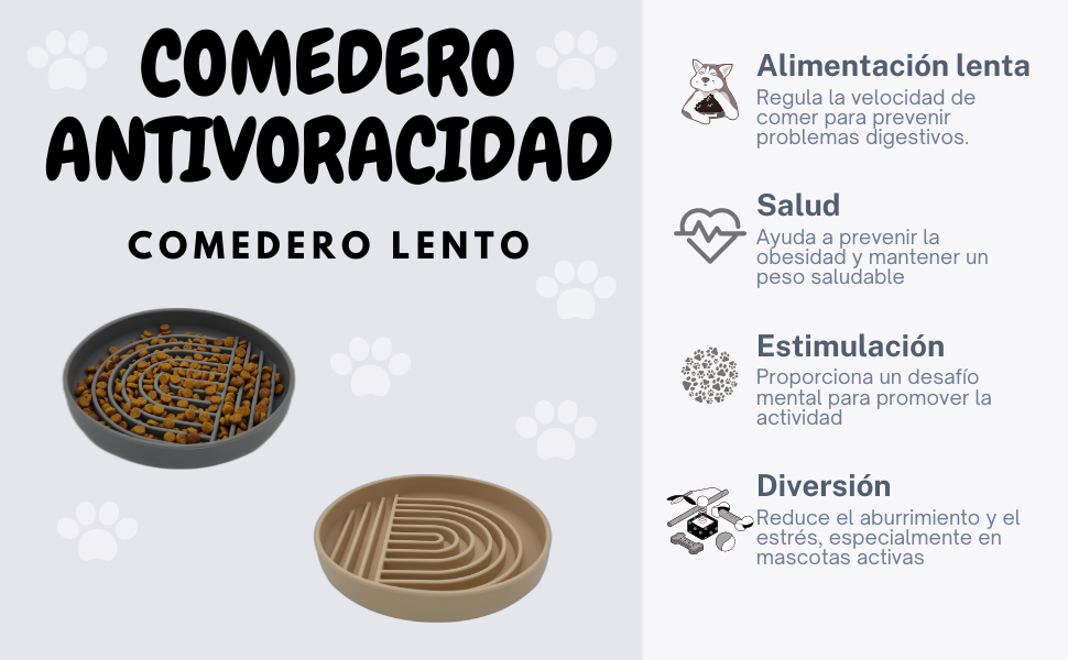 Feeder Dog Anti Voracity Feeder Cat Feeder Dog Accessories Feeders for Dogs Anti-Voracity Feeder Cat Feeder Cats Feeders Cats Feeder Anti-Voracity Dog Slowfeeder 9 un gráfico que muestra los diferentes tipos de alimentos en forma de parrilla dibujada a mano.