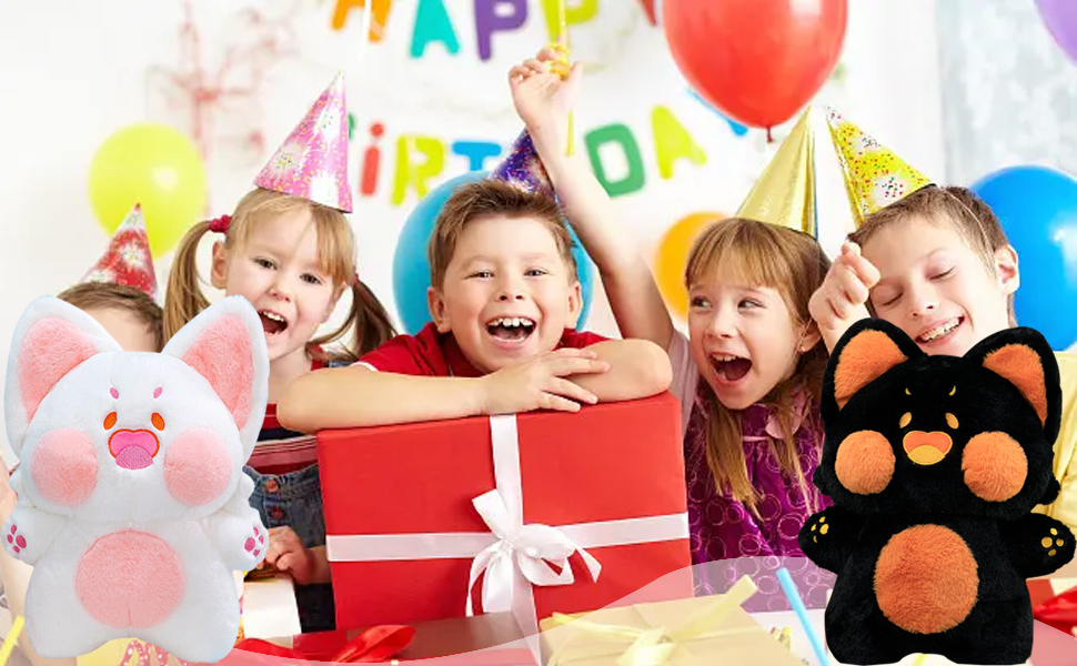 cat plush cat pillow kawaii plush cat plushies black cat plush cat plushie cute plushies