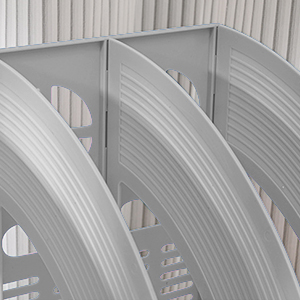 Fan shape file holder