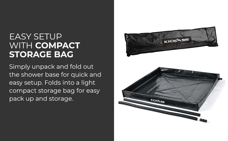 Easy Setup with Compact Storage Bag