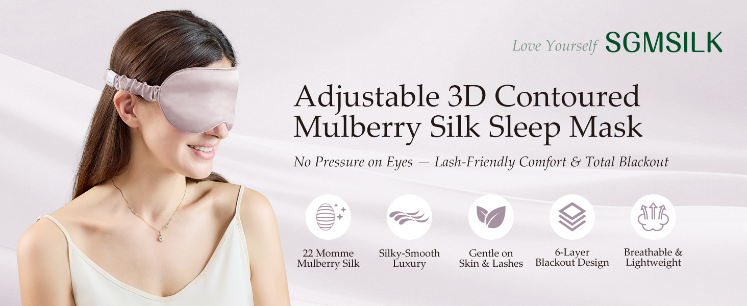 silk eye mask