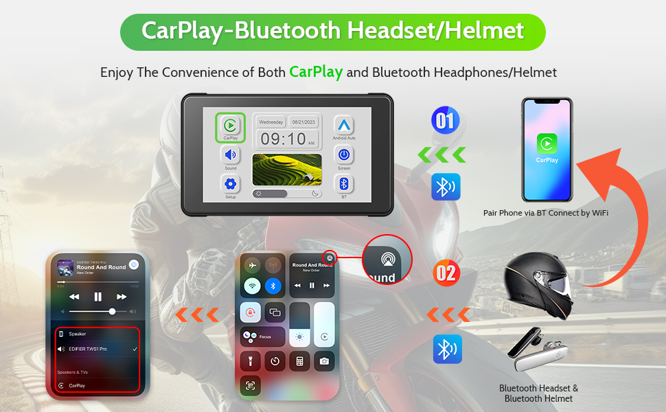 motorcycle carplay
