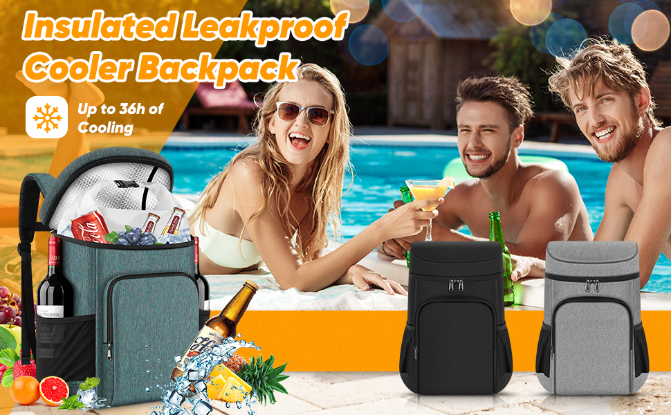 beach backpack cooler