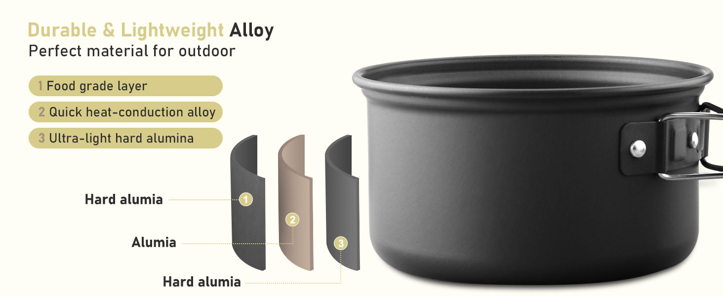 camping cookware set
