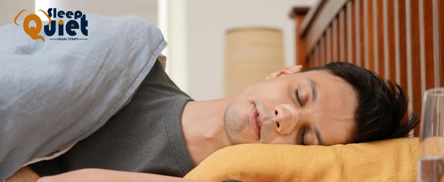 Sleep Quiet Clear Nasal Strips Premium Natural Drug Free Anti Snore