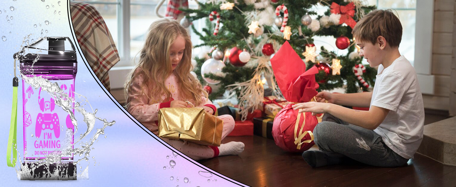 Game Stereoscopic Water Bottle