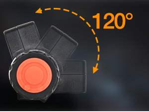 UTV ATV dome light spotlight floodlight fit 1.5-2inch roll bar