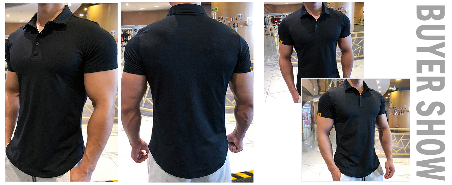 mens polo shirts short sleeves