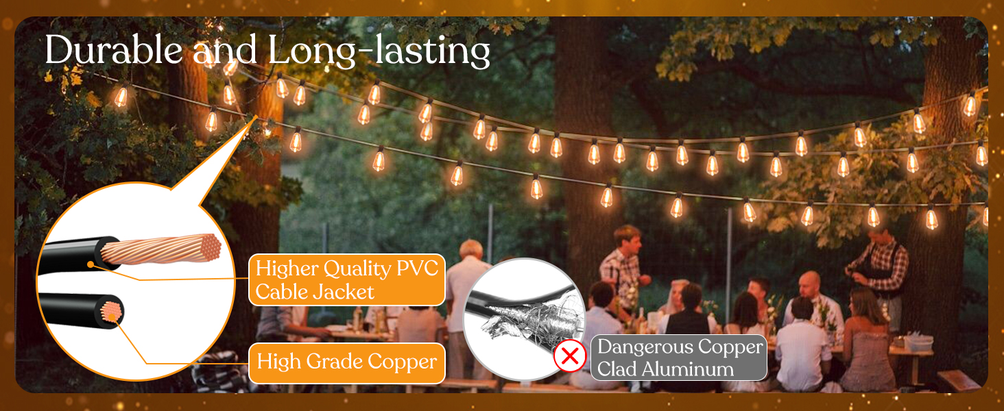 outdoor string lights