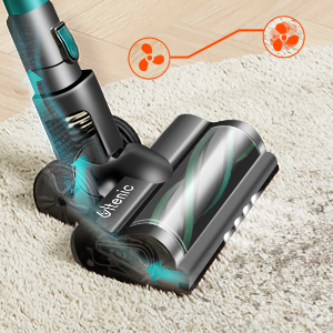 ULTENIC U11 - Cordless Vacuum Cleaner - 25000Pa - 4 In 1 Hoover - 3 Adjustable Modes - 55Mins Runtime 13 cordless vacuum carpet detection