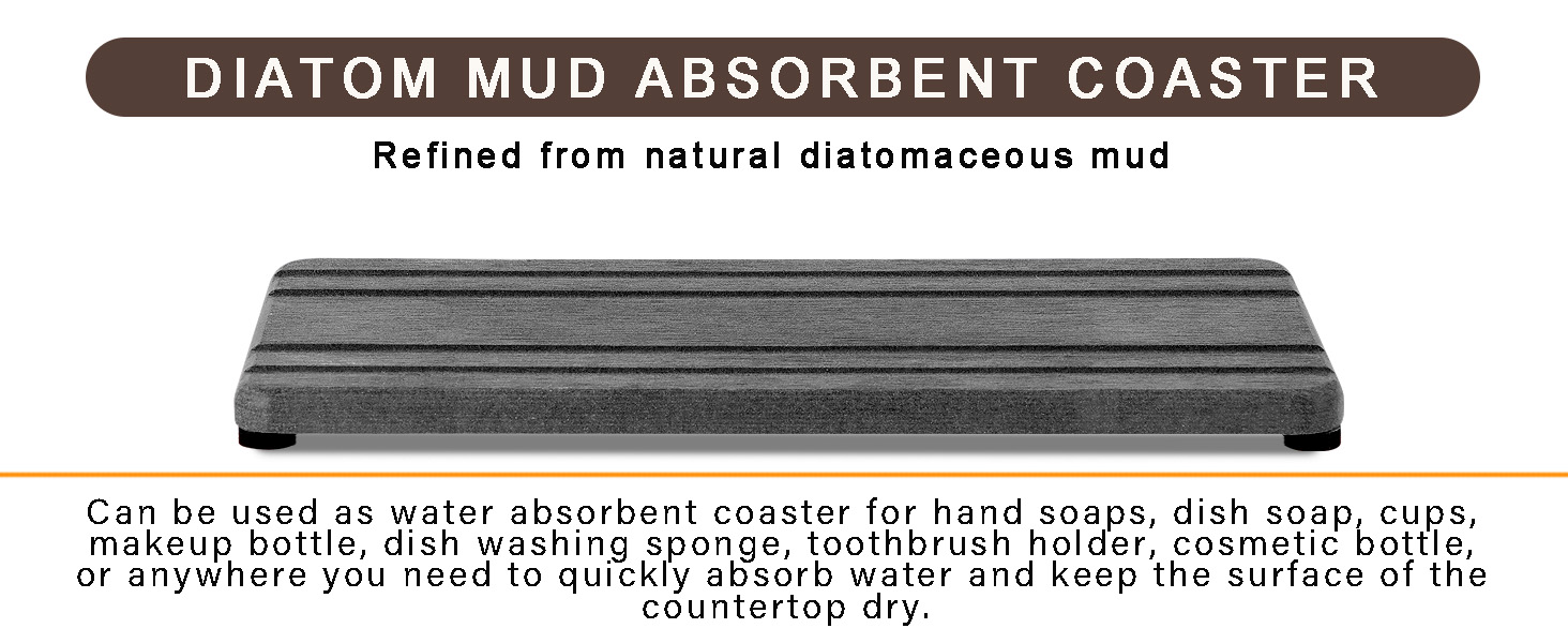Large Water Absorbing Stone Tray,