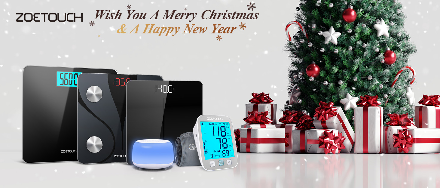 ZOETOUCH Digital Body Weight Scale, Smart Bluetooth Body