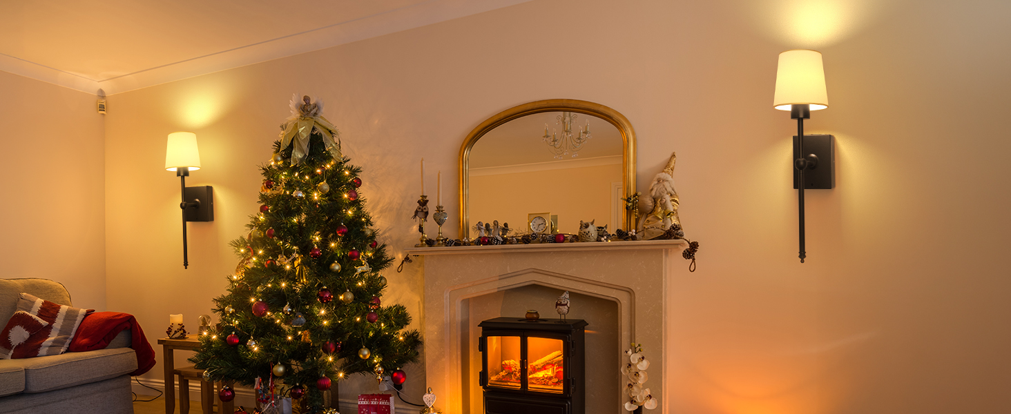 fireplace wall sconces