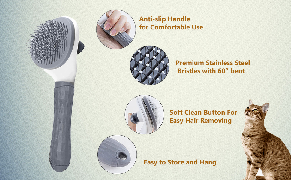 cat grooming brush