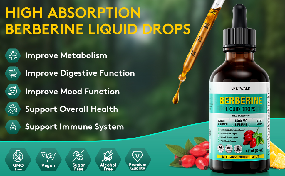 Berberine Liquid Drops