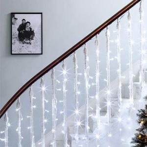 Guirlande Lumineuse Noël Avec Télécommande, 20m 200 LED Guirlande Extérieure Blanche Pour Décoration De Noël, Chambre, Vitrine, Jardin, Mariage 15 guirlande lumineuse sapin noel blanc froid