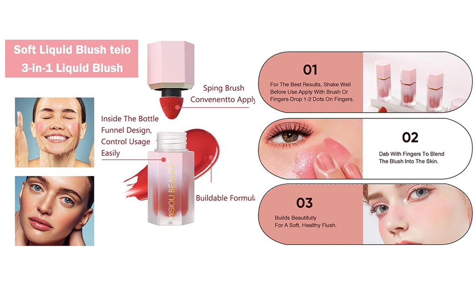 blush cream blush beauty blush stick rouge cream contour gesichts-make-up liquid blush rouge stick