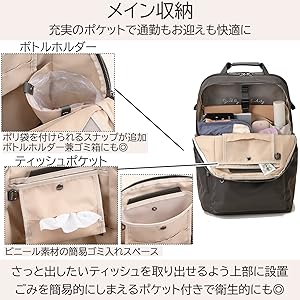 S⭐︎様　2枚 レディース リュック Pokkes2 スリムリュック 15277 W&.Day
