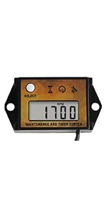 Amazon.com: Runleader Digital Hour Meter Tachometer for