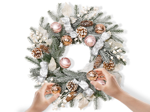 christmas door wreath